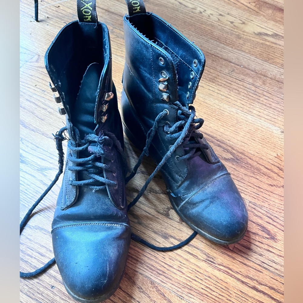 Black English paddock boots - Picture 1 of 2